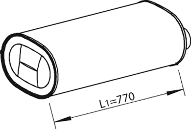 Middendemper Dinex 28411