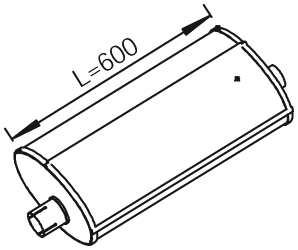 Middendemper Dinex 28419