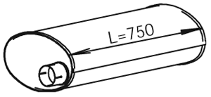 Middendemper Dinex 28421