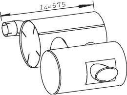 Achterdemper Dinex 28449