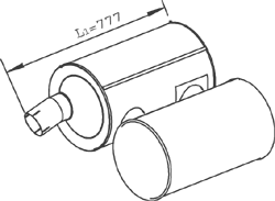 Middendemper Dinex 28468