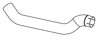 Uitlaatpijp Dinex 28785