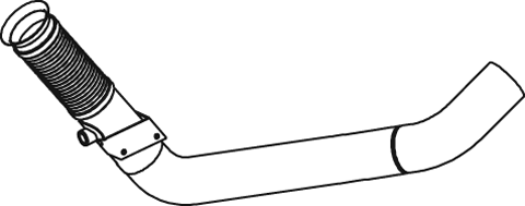 Uitlaatpijp Dinex 29008