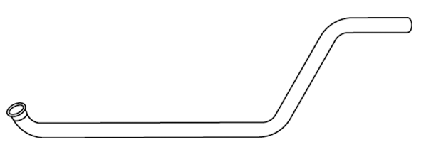 Uitlaatpijp Dinex 29127