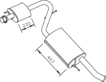 Middendemper Dinex 33330
