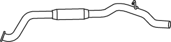 Uitlaatpijp Dinex 38601