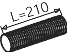Uitlaatpijp Dinex 47111