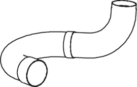 Uitlaatpijp Dinex 47169