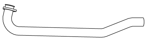 Uitlaatpijp Dinex 47211