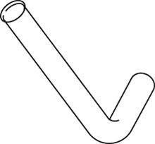 Uitlaatpijp Dinex 47545