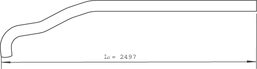 Uitlaatpijp Dinex 47697