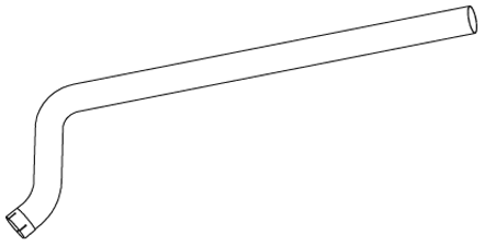 Uitlaatpijp Dinex 47758