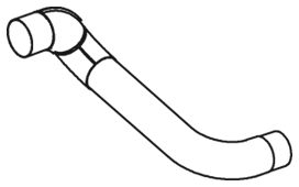 Uitlaatpijp Dinex 48124