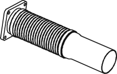 Uitlaatpijp Dinex 48134