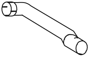 Uitlaatpijp Dinex 48258