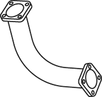 Uitlaatpijp Dinex 49295