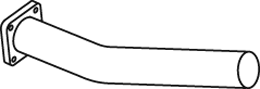 Uitlaatpijp Dinex 49298