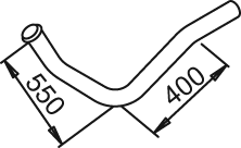 Uitlaatpijp Dinex 50125