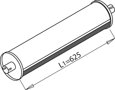 Middendemper Dinex 50305