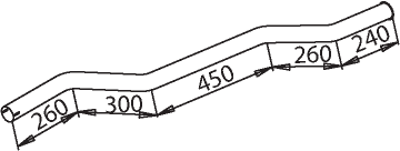 Uitlaatpijp Dinex 50679