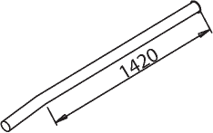 Uitlaatpijp Dinex 50684