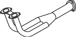 Uitlaatpijp Dinex 51140