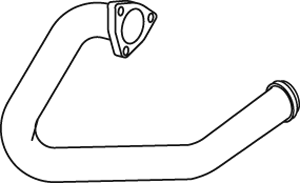 Uitlaatpijp Dinex 51164