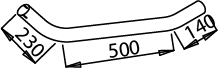 Uitlaatpijp Dinex 51179