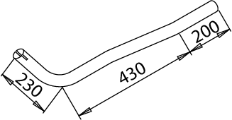 Uitlaatpijp Dinex 51296
