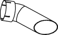 Uitlaatpijp Dinex 51676