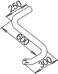 Uitlaatpijp Dinex 52133