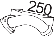 Uitlaatpijp Dinex 52136