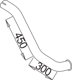 Uitlaatpijp Dinex 52679