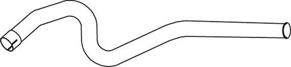 Uitlaatpijp Dinex 52698