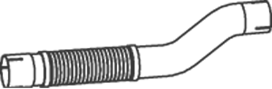 Uitlaatpijp Dinex 53100