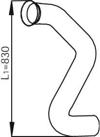 Uitlaatpijp Dinex 53139