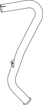 Uitlaatpijp Dinex 53773