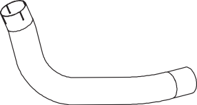 Uitlaatpijp Dinex 54103