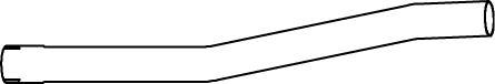Uitlaatpijp Dinex 54172