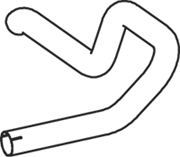 Uitlaatpijp Dinex 54617