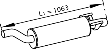 Middendemper Dinex 56351