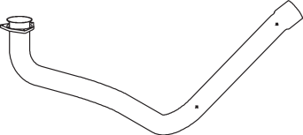 Uitlaatpijp Dinex 64180
