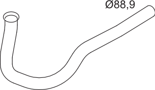 Uitlaatpijp Dinex 64237
