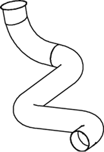 Uitlaatpijp Dinex 64258