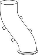 Uitlaatpijp Dinex 64542