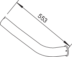 Uitlaatpijp Dinex 64638