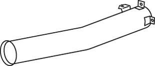 Uitlaatpijp Dinex 64668