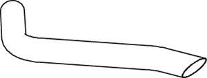 Uitlaatpijp Dinex 64696