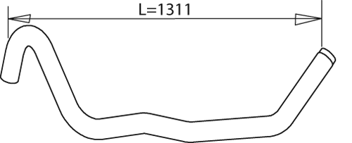 Uitlaatpijp Dinex 64750