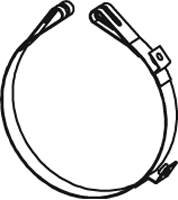 Uitlaatklem Dinex 64890